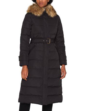 esprit long puffer coat