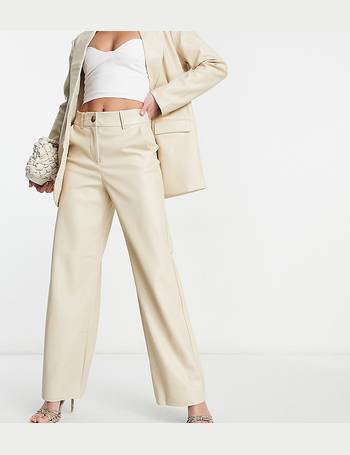 Editors Picks Vero Moda Bella High Waist Faux Leather Pants  Daily Front  Row
