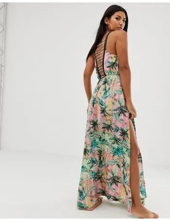 asos tropical dress