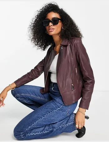 ted baker janeal leather jacket