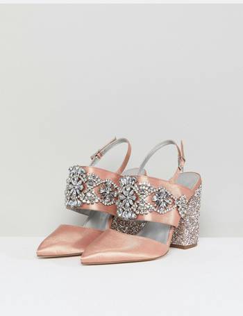 Asos perfect combo hot sale bridal embellished heels