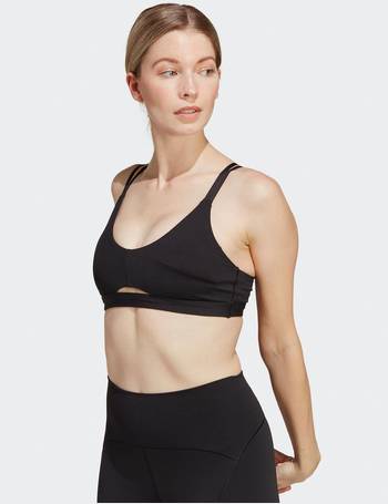 adidas Womens TLRD Impact Luxe High-Support Zip Sports Bra