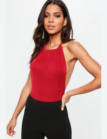 Shop Women's Missguided Halter Bodysuits up to 70% Off