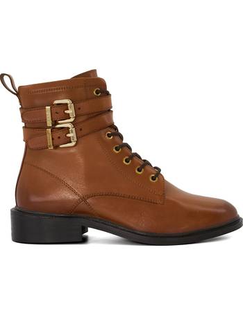 dune rosewood boots