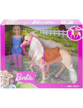 Barbie horse and sales carriage argos