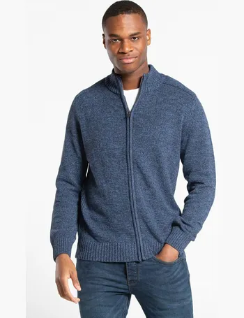 debenhams mens zip cardigans