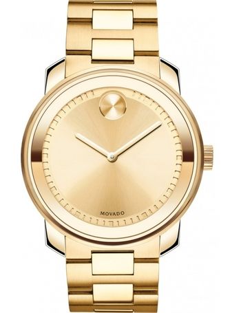 movado gold watch mens