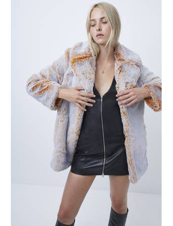 french connection danitanna faux fur coat