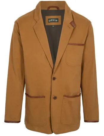 orvis suede blazer