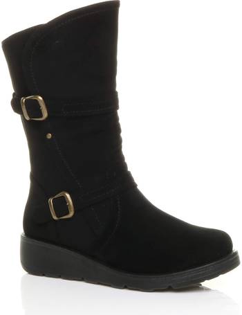 Debenhams clearance wedge boots