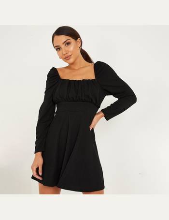 Quiz black 2024 dress debenhams