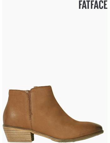 fat face brown ankle boots