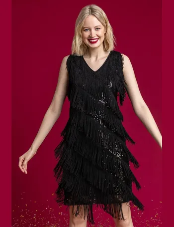 roman originals red flapper dress