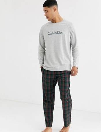 calvin klein men's pajama set