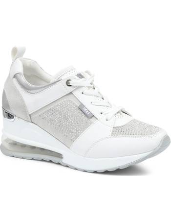 xti white trainers