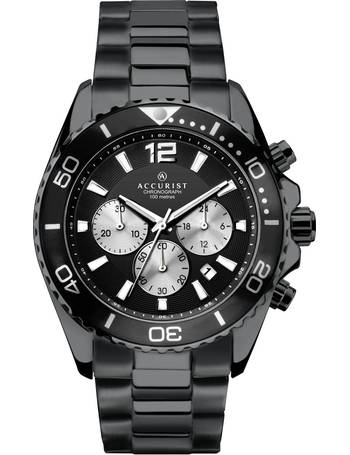 Mens accurist chronograph online watch 7279