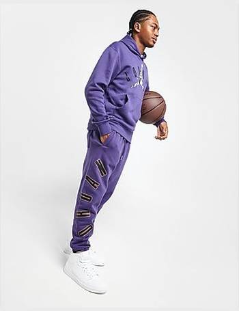 Purple on sale jordan sweatsuit