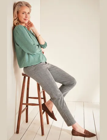 Shop Women's Bonmarché Slim Leg Trousers up to 50% Off