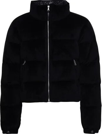 Only vera velvet top quilted jacket