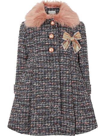 Monsoon mila tweed clearance coat