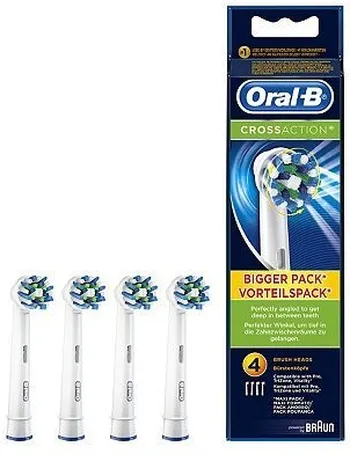 boots oral b cross action heads