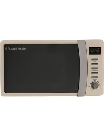 Russell Hobbs Microwave 20 Litre 800W Stylevia Digital Cream