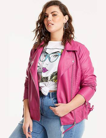 Joanna hope 2024 longline leather jacket