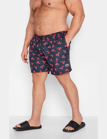 BadRhino Fish Swim Shorts - Navy - Size 4XL - Men