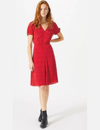 Jigsaw spot hot sale tea dress