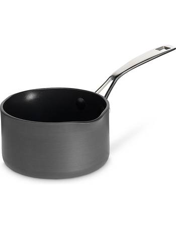 Hard Anodised 14cm Small Milk Pan, M&S chef