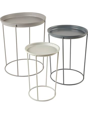 Argos Nest Of Tables Up To 50 Off, Argos Mirrored Glass Side Table