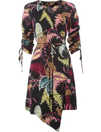 biba animal print dress