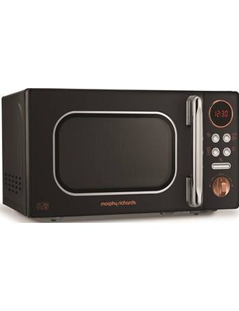 morphy richards evoke microwave rose gold