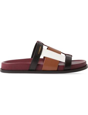 Shop Burberry Slide Sandals for Women up to 45% Off | DealDoodle