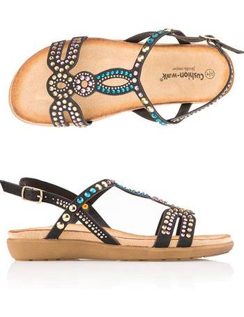 ideal world cushion walk sandals