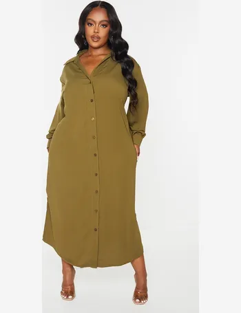 chiffon long shirt dress