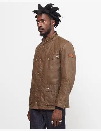 barbour duke wax jacket brown