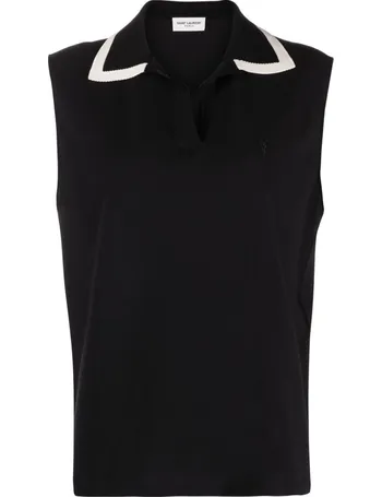 Saint Laurent lace-trim Camisole Top - Farfetch