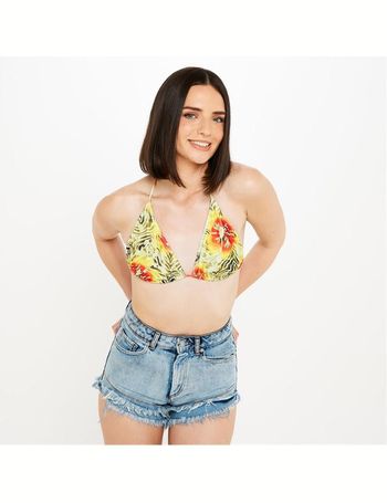 Missguided Fuller Bust Triangle Bikini Top