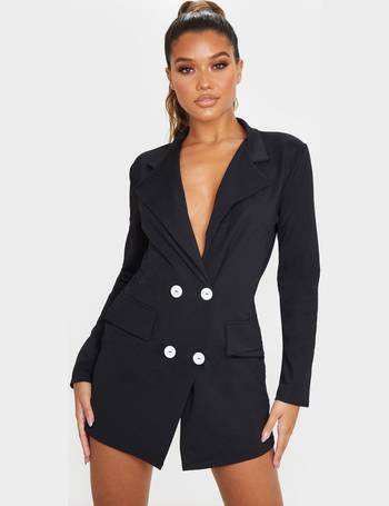 Shop Pretty Little Thing Women's Black Blazer Dresses up to 90% Off