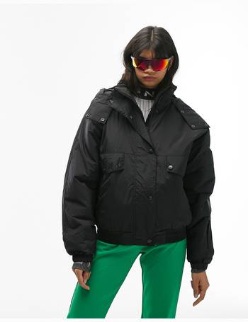Shop Topshop Women's Black Puffer Jackets up to 85% Off