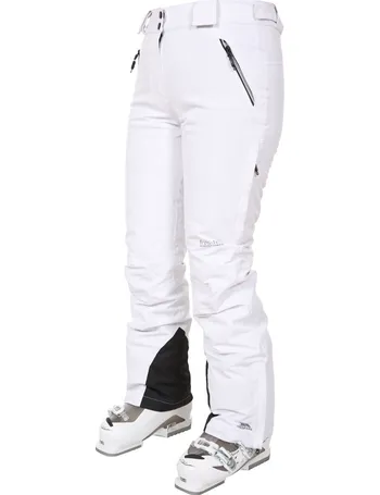 Trespass Womens/Ladies Tutula Waterproof Pants/Trousers (L) (Black) at   Women's Clothing store