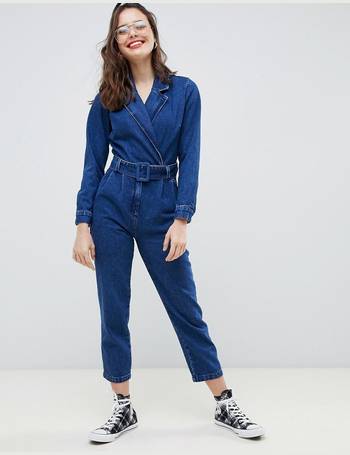 womens denim jumpsuit uk