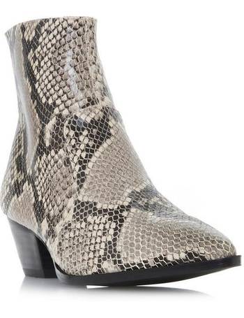 steve madden python booties