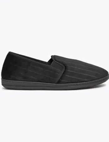 marks and spencer mens velcro slippers