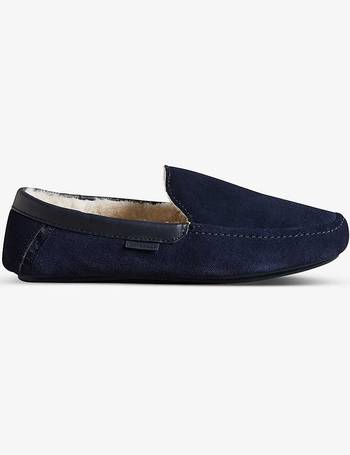 Seffel moccasin best sale leather slippers