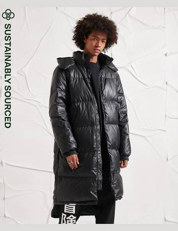 men longline coat