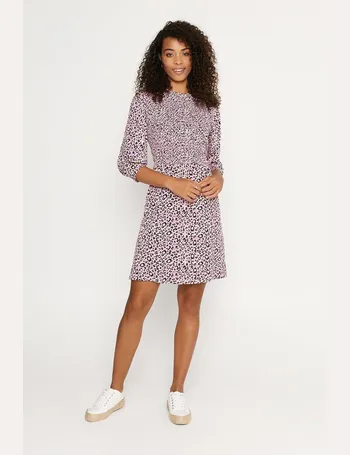 oasis natural garden ditsy skater dress