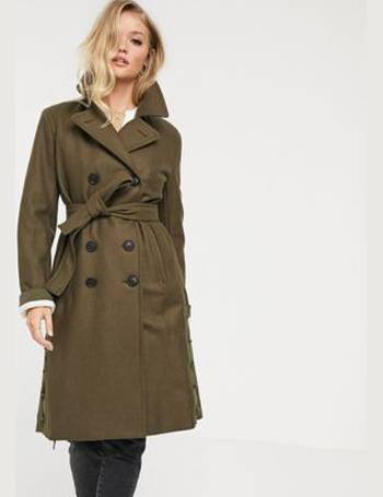 Women S Trench Coats Up To 90 Off, Green Trench Coat French Connection