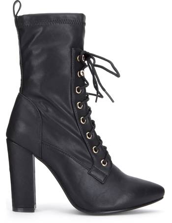 arnor heeled croc chain boots